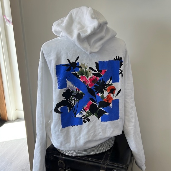 Off white hoodie white and purple - Picture 2 of 8